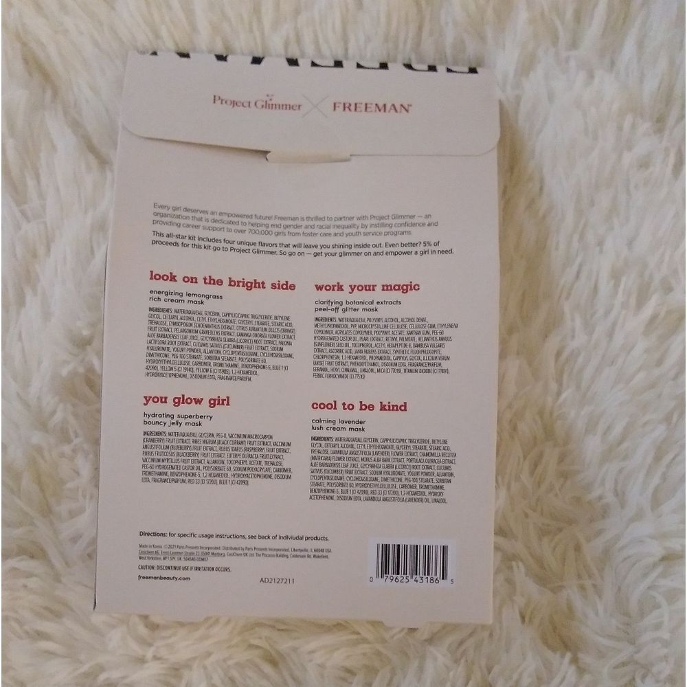 ⬇️⬇️⬇️Freeman Empower Hour 4-Piece Mask Kit - Picture 4 of 5